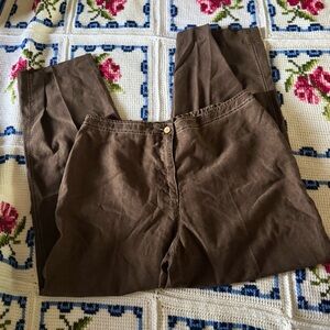 Vintage Brown Easy Spirit Pants